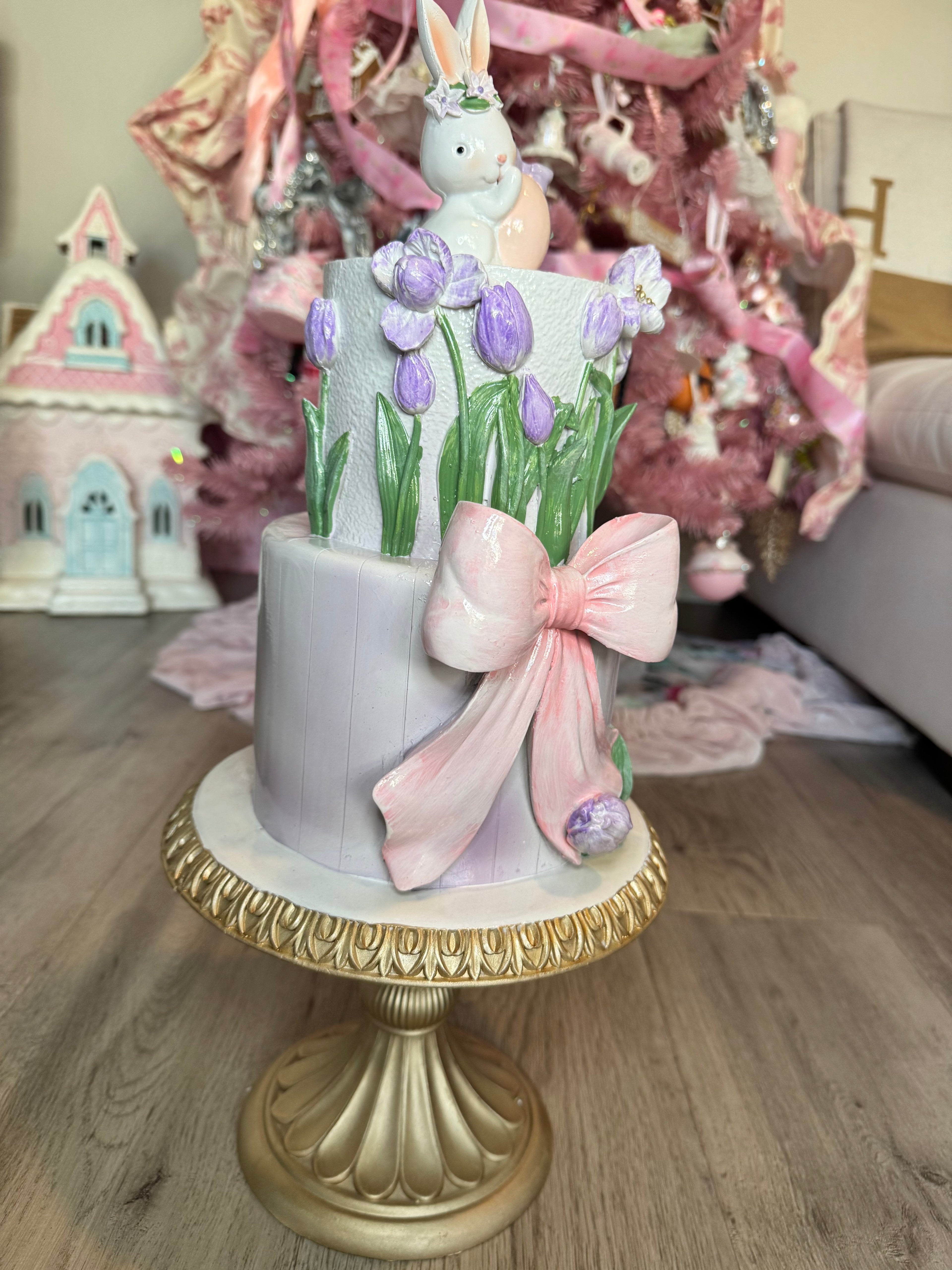 Beautiful Easter Resin Faux cake