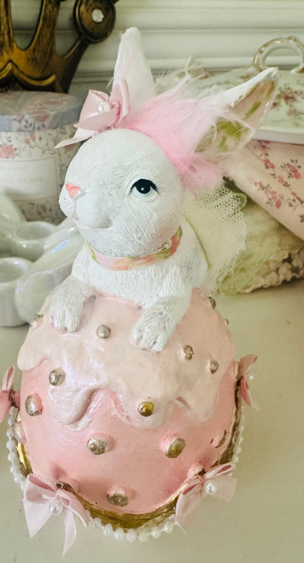 Custom Bunny on Easter egg