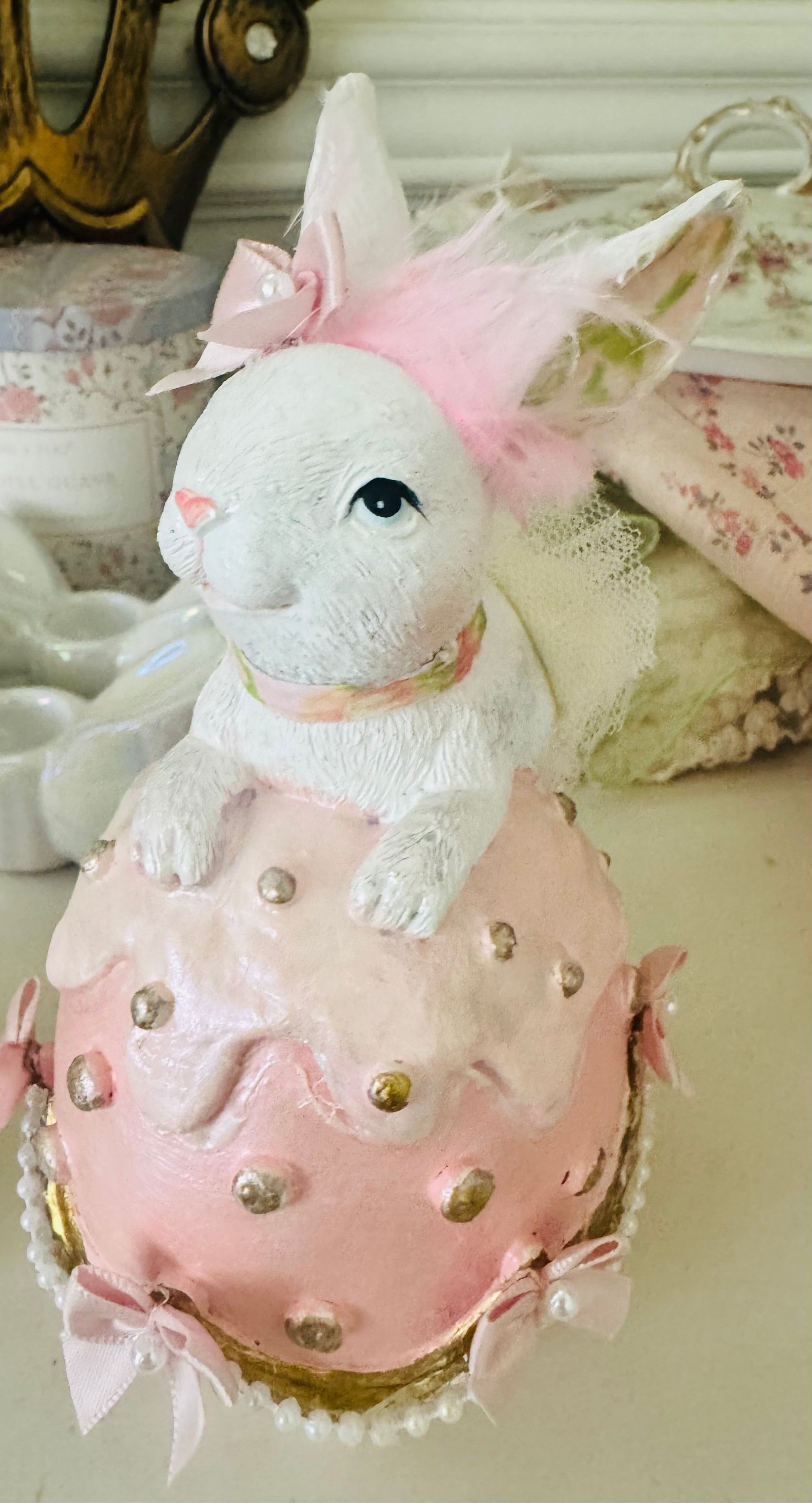 Custom Bunny on Easter egg