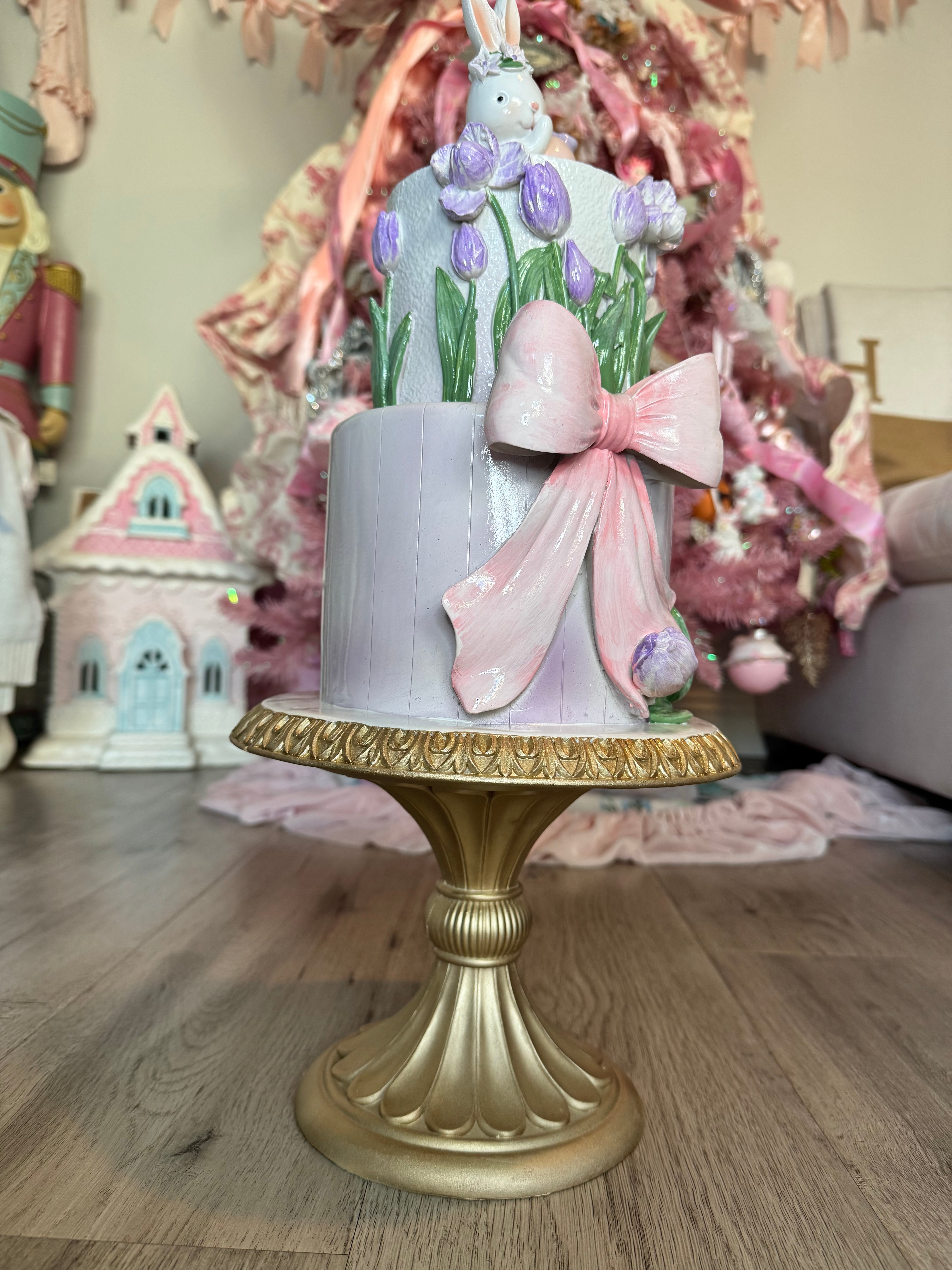 Beautiful Easter Resin Faux cake