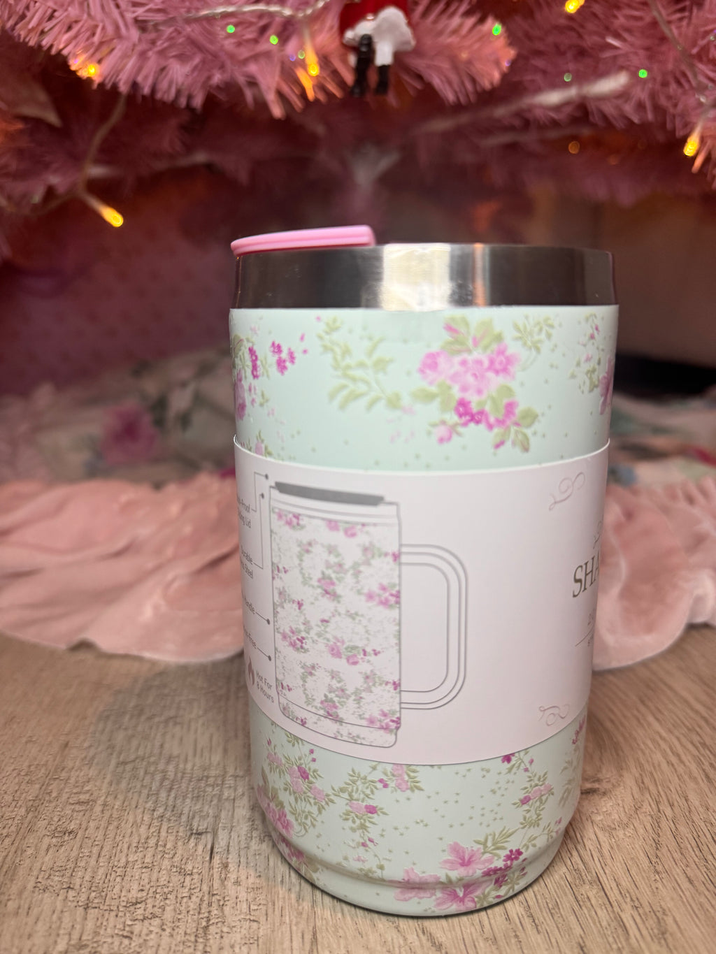 Shabby Chic Floral Mug