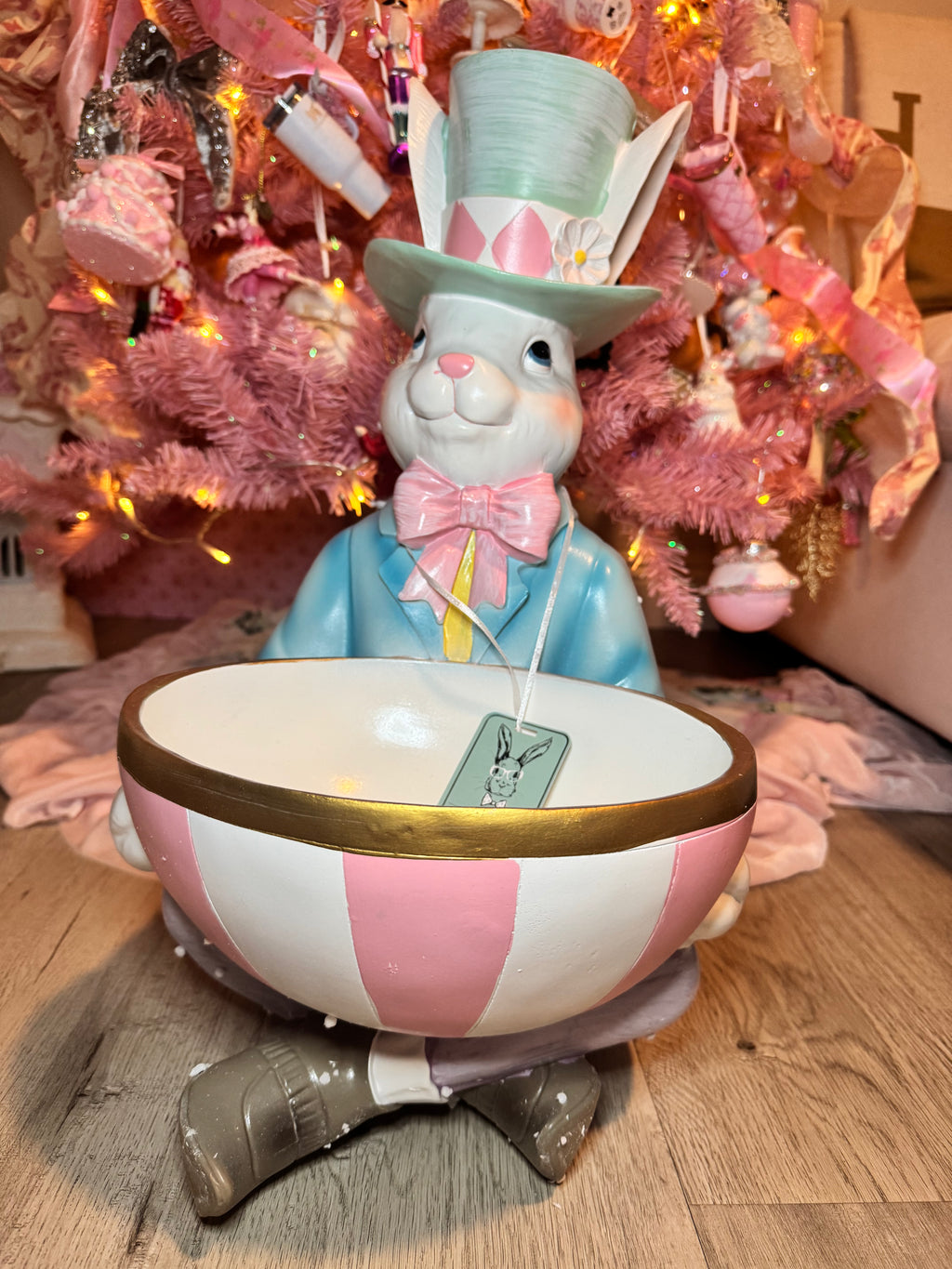 Easter Bunny Candy Bowl