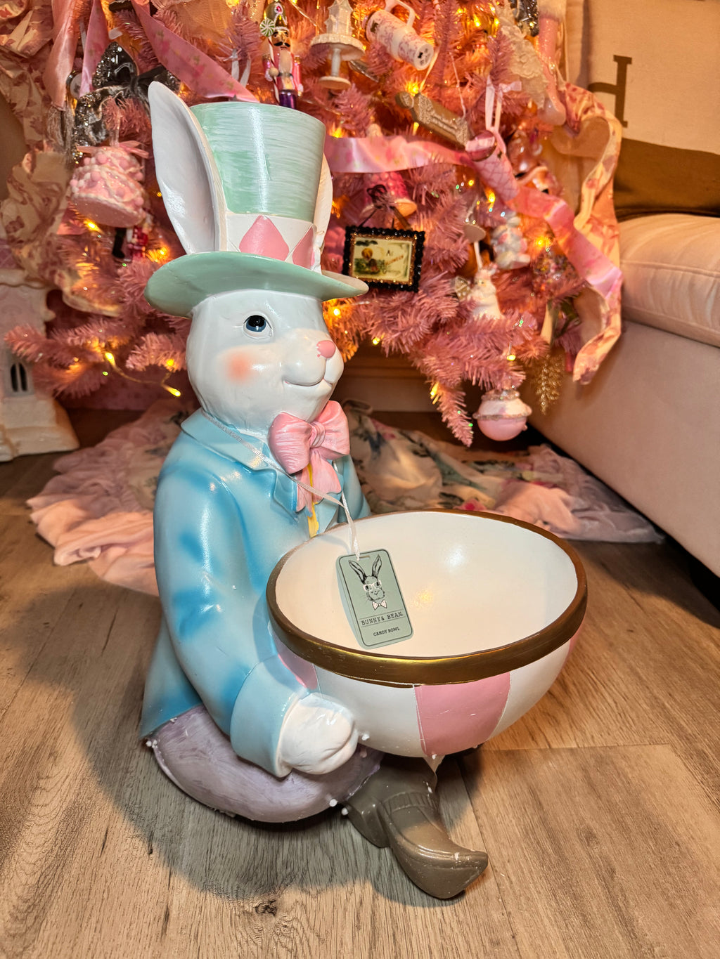 Easter Bunny Candy Bowl