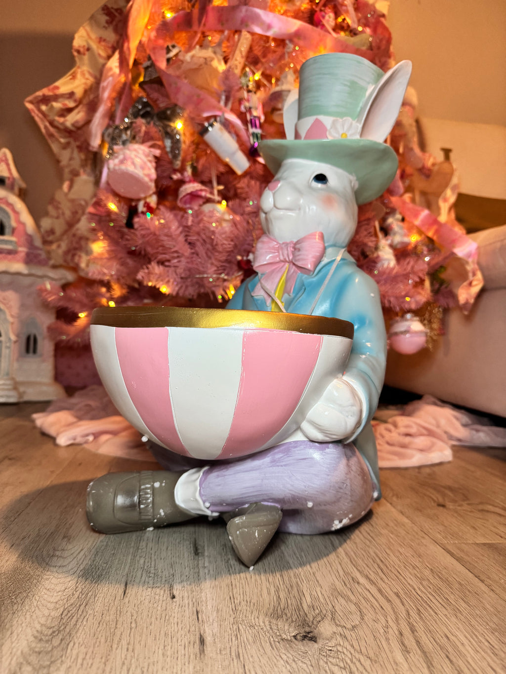 Easter Bunny Candy Bowl