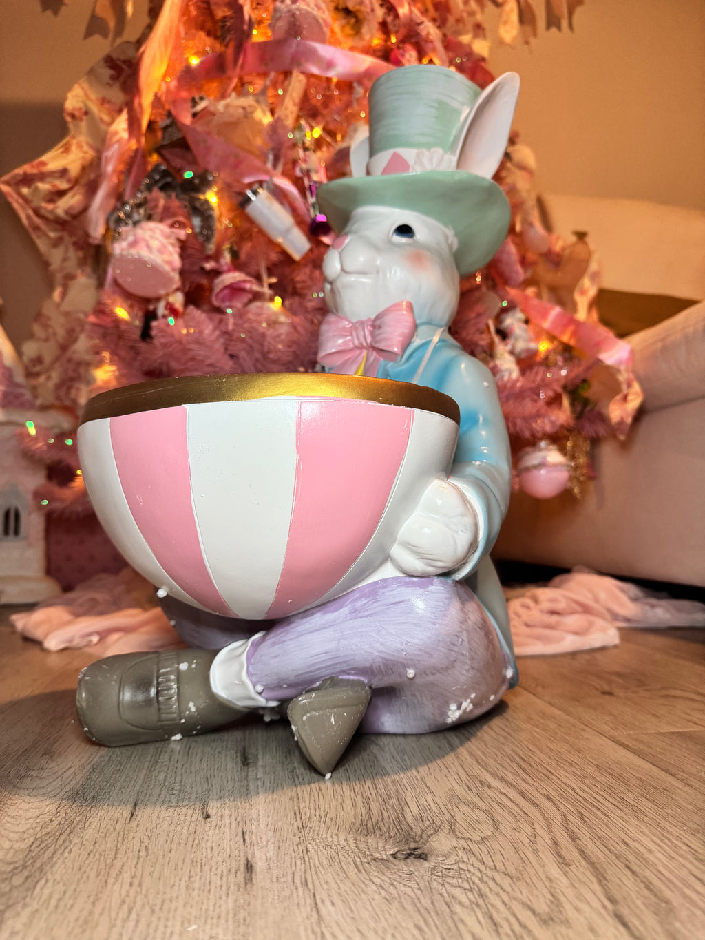 Easter Bunny Candy Bowl