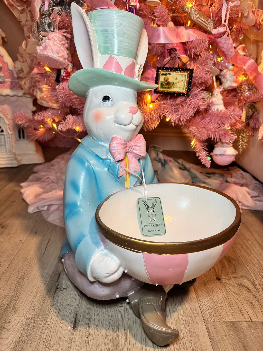 Easter Bunny Candy Bowl