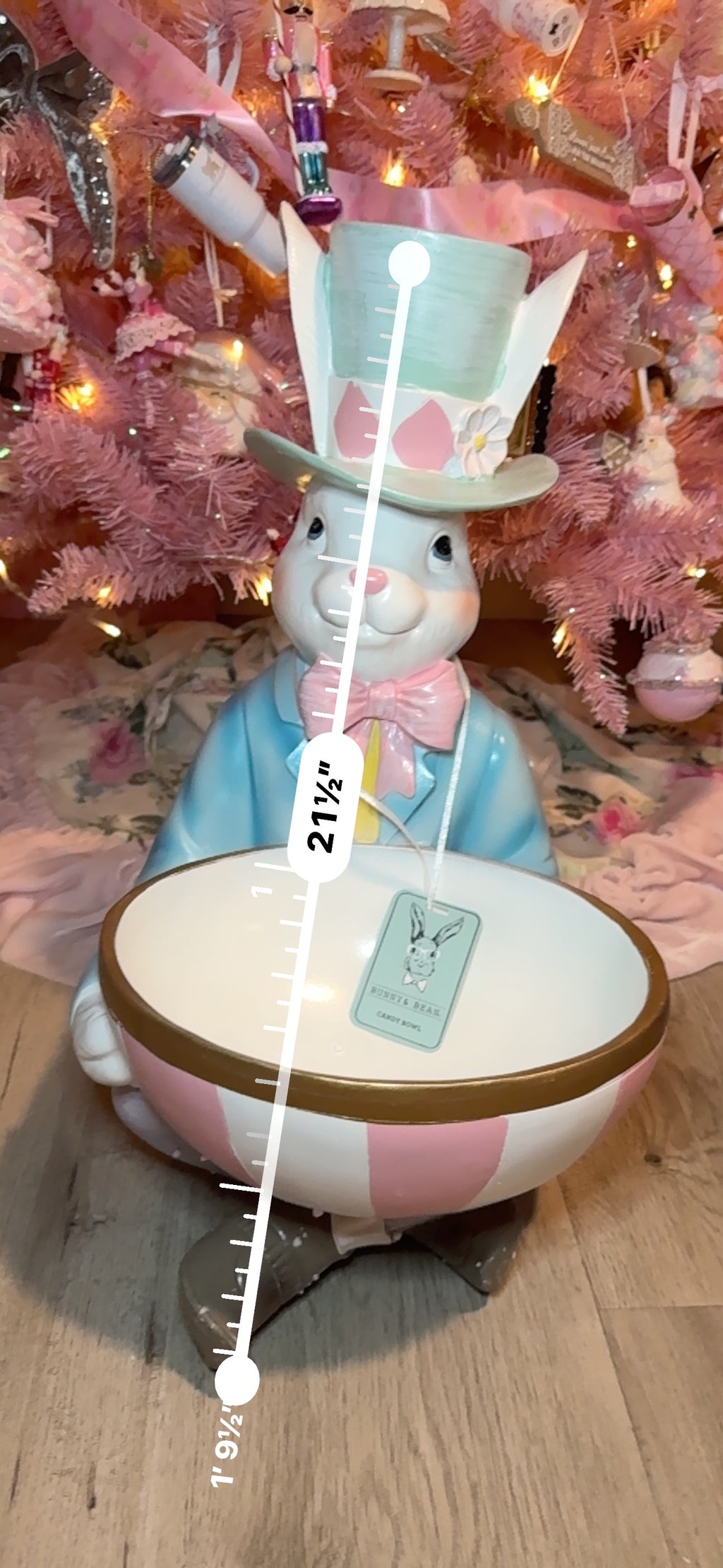 Easter Bunny Candy Bowl