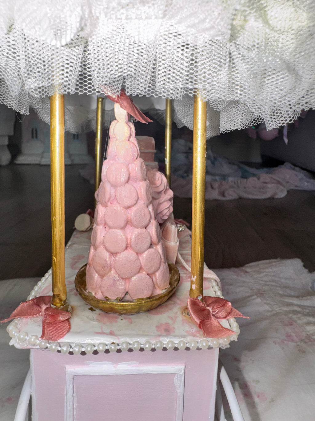 Bespoke Easter Pink Cart