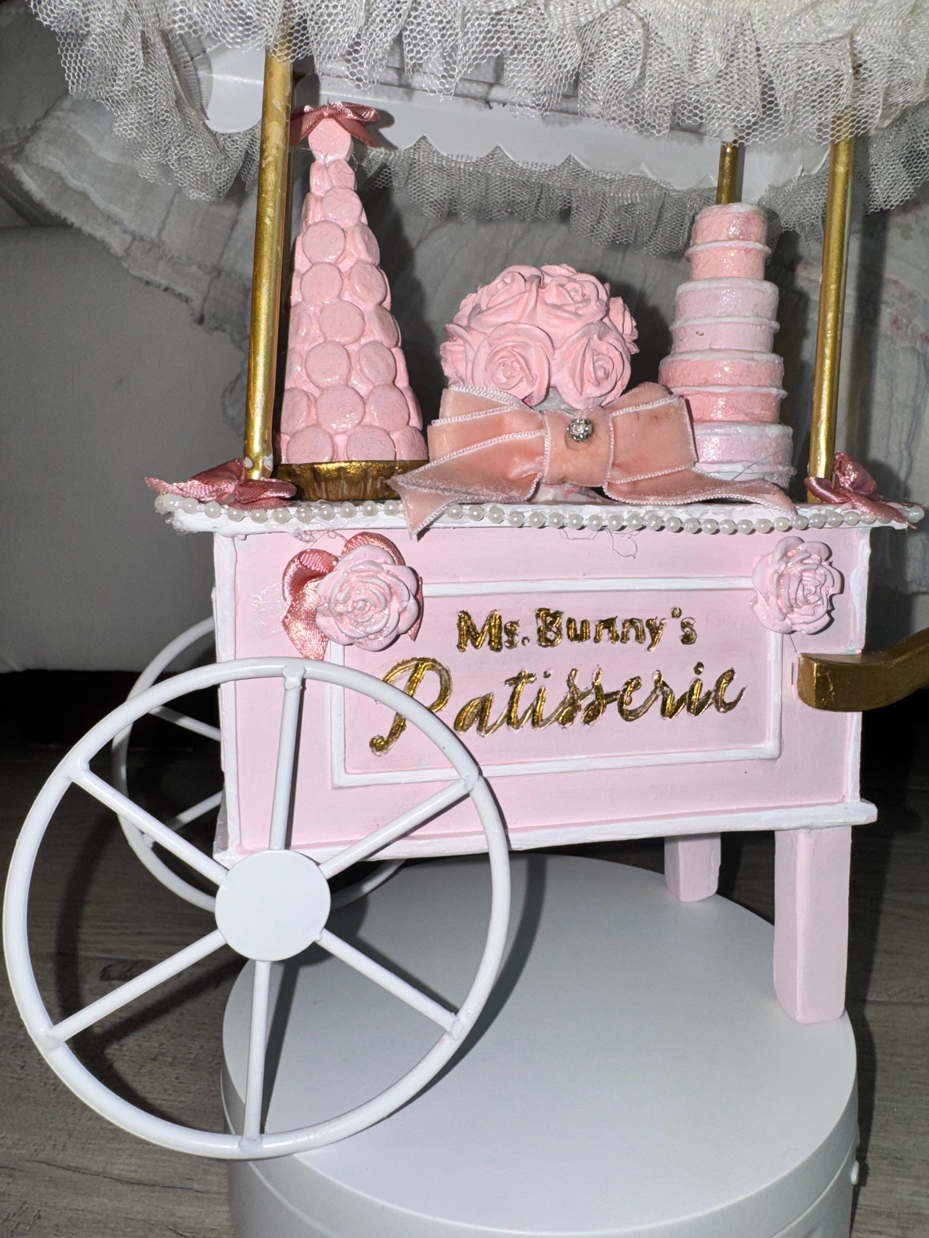 Bespoke Easter Pink Cart
