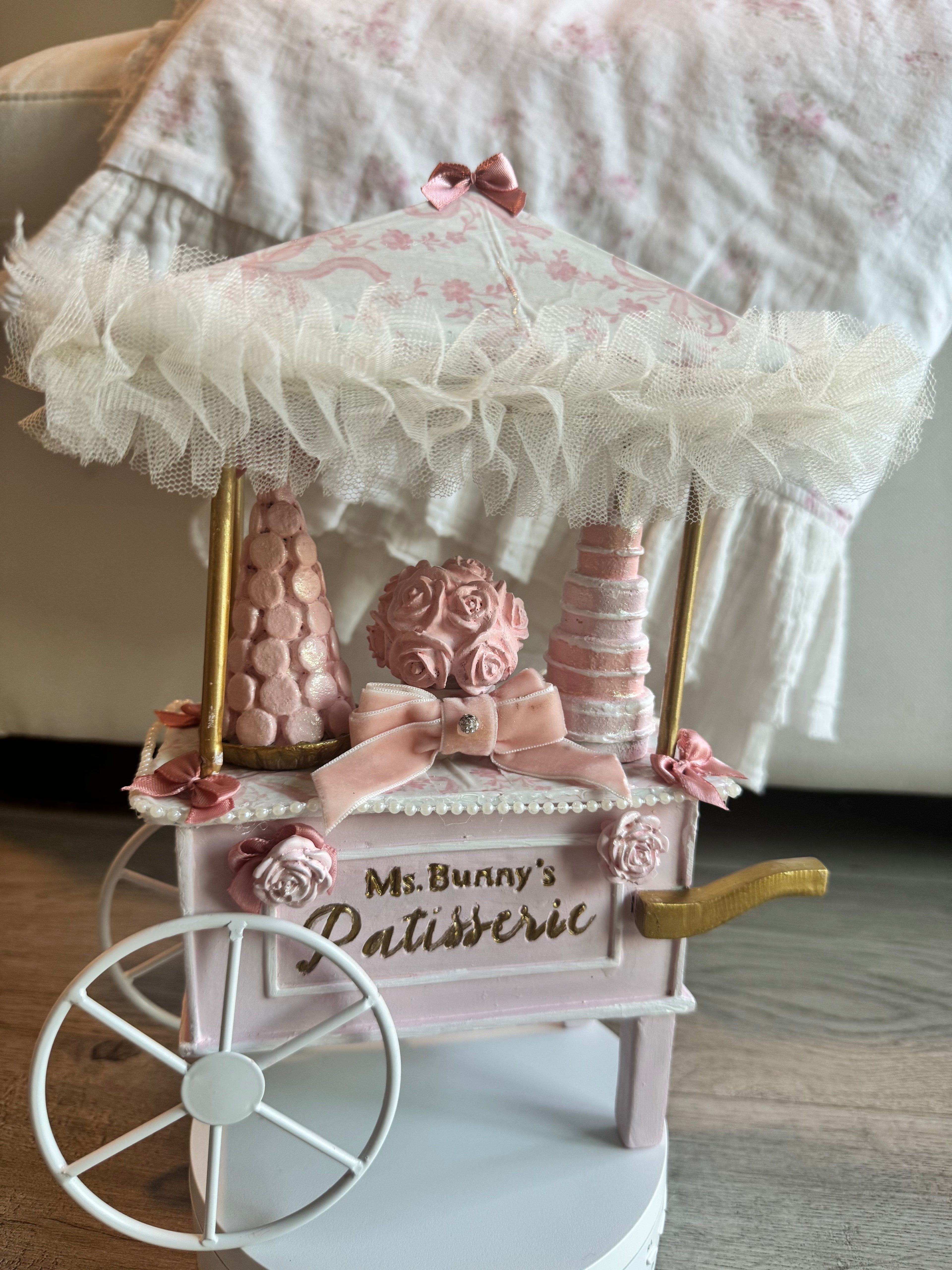Bespoke Easter Pink Cart