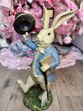 Top Hat Resin Bunny